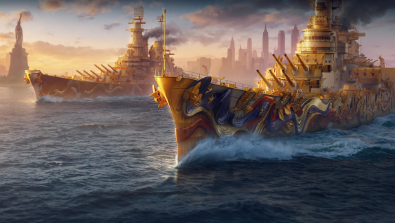 Az év egyik legnagyobb tartalmi csomagjával készül a World of Warships az amerikai függetlenség 250. évfordulójára kép