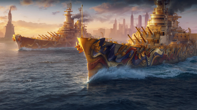 Az év egyik legnagyobb tartalmi csomagjával készül a World of Warships az amerikai függetlenség 250. évfordulójára bevezetőkép