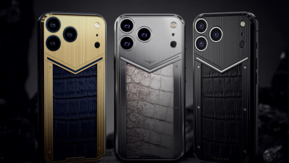 Dinoszauruszfoggal és krokodilbőrrel támad a Caviar új iPhone-kollekciója kép