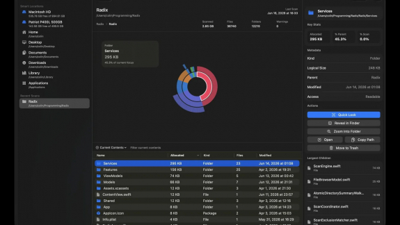 Ez az ingyenes Mac-app pillanatok alatt megmutatja, mi zabálja fel a tárhelyet kép