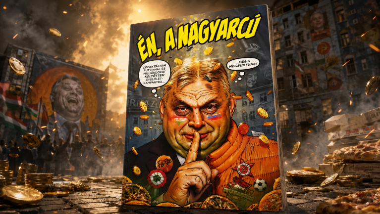Az Én, a nagyarcú megmutatja, hogyan válaszol a képregény a propagandára fókuszban