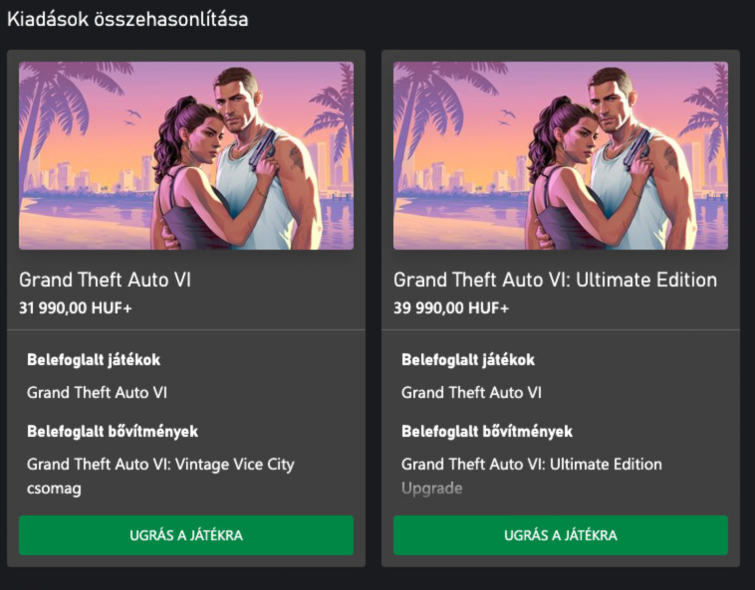 Xboxon így néz ki az. előrendelés