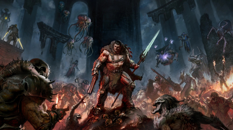 Új fegyverrel és egy 10 óránál is hosszabb kampánnyal bővül a Doom: The Dark Ages bevezetőkép