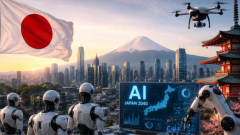 Japán 10 millió robottal száll be a globális AI-versenybe kép