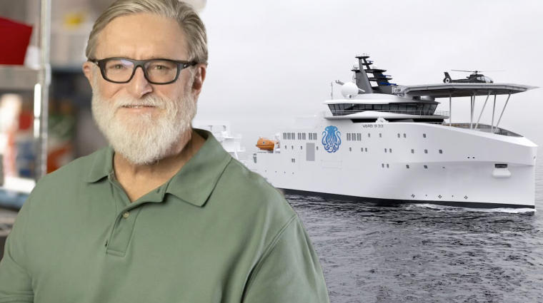 Amíg széthullik a játékipar, Gabe Newell 248 milliárdos álomhajókat építget bevezetőkép