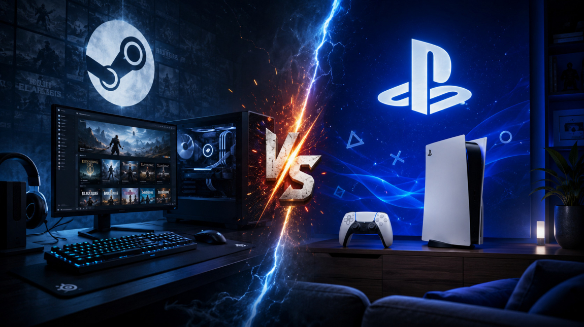 A Steam- vagy a PS-felhasználók vannak többen? Beszéljenek a számok! kép