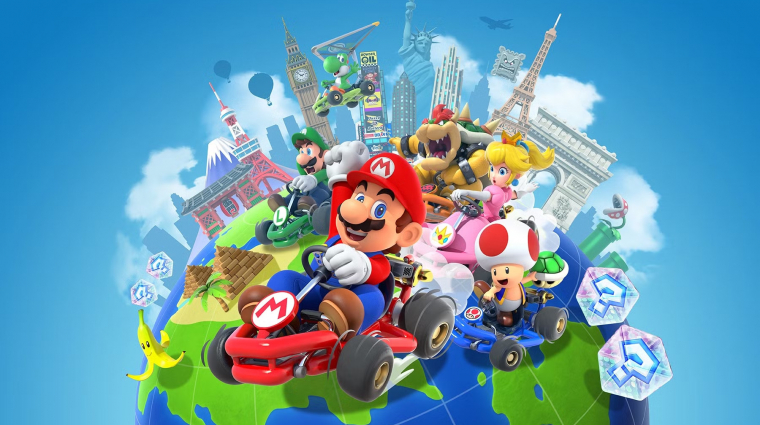 Hamarosan köddé válik egy egész Mario Kart játék bevezetőkép