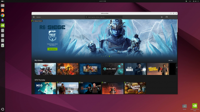 Nem a harvderhez kötődik ugyan, de fontos elem az Nvidia és Linux kapcsolatában a natív Geforce Now alkalmazás. Bár ennél a szolgáltatásnál sincs kolbászból a kerítés, egy újabb réteget ad a linuxos játékélményekhez. Lehetőség, de a többség inkább a gépén fogja futtati imádott játékait.