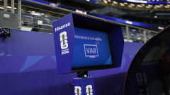 Hisense tévéken vizsgálják a vitatott helyzeteket a vb videóbírói kép