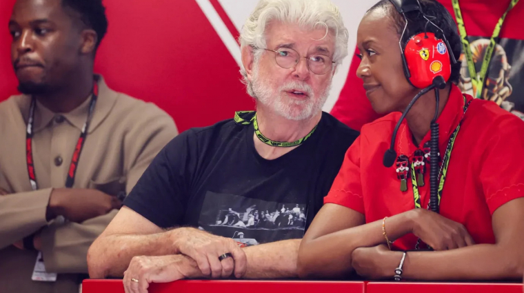 George Lucas Magyarországon van, a Ferrari vendégeként látogatott ki a Hungaroringre bevezetőkép