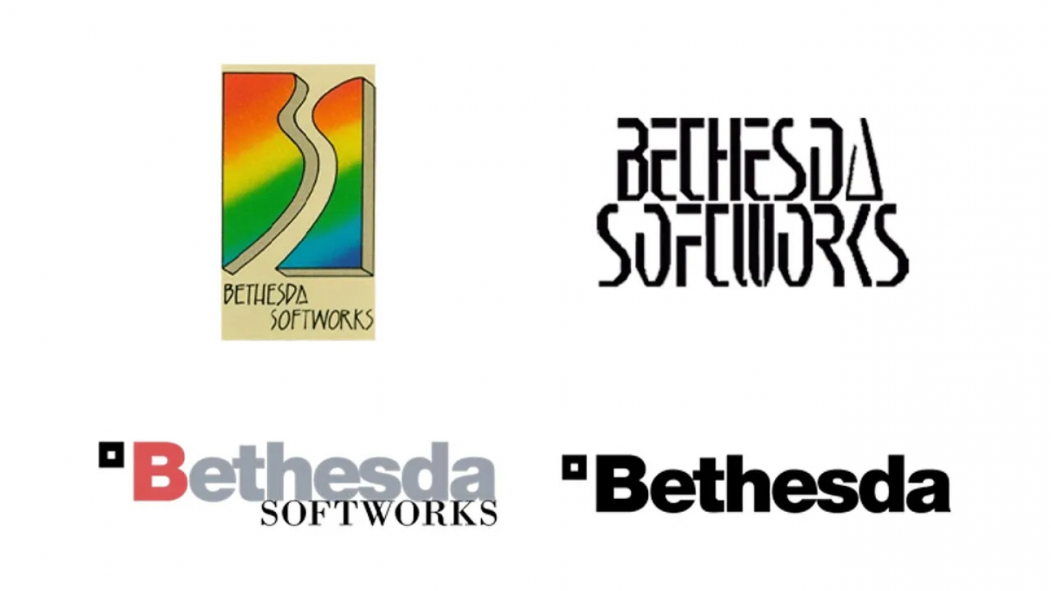 A Bethesda korábbi logói 