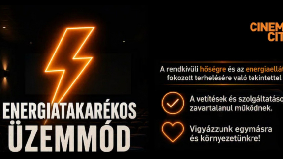 Energiatakarékos üzemmódra vált a Cinema City, melegebbek lehetnek a mozitermek kép