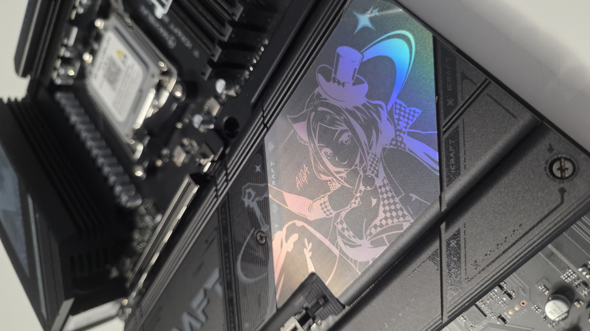 Maxsun iCraft-B850 AIGA teszt - anime és Ryzen egyben: kell ennél több? kép