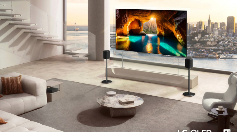 Megérkezett Magyarországra az LG 9 milliméteres Wallpaper TV-je kép