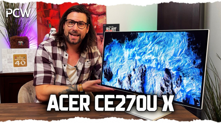 Egy pazar QD-OLED monitor, baráti áron – bemutatjuk az Acer CE270UX-et! kép