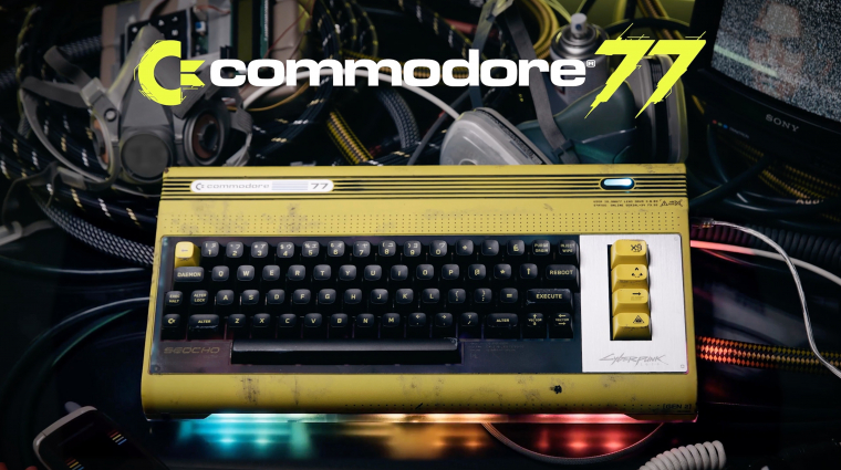 Cyberpunk 2077-es Commodore 64 érkezik, igazi retro csodának néz ki kép