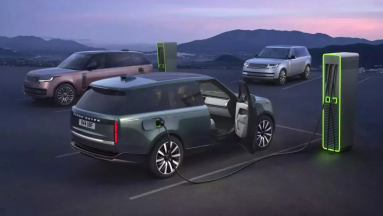 22 perc alatt 80 százalékra tölthető a Range Rover első elektromos modellje kép