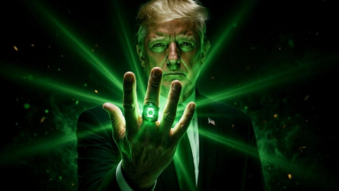Zöld Lámpássá változtatta Donald Trumpot a Fehér Ház egy AI-videóban, most épp a DC képregényeit nem sikerült értelmezni kép