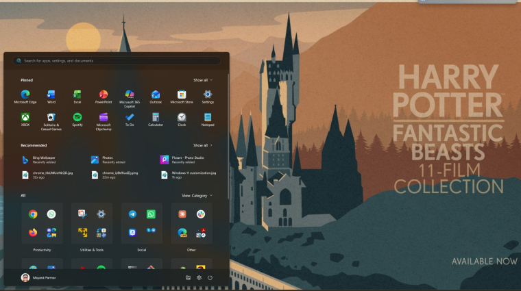 A Microsoft azzal kísérletezik, hogy a teljes Windows 11-es háttérképedet egy nagy hirdetésre cseréli kép