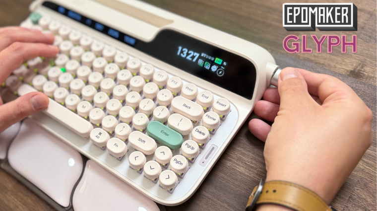 Epomaker Glyph teszt - Erika, a mechanikus billentyűzet kép