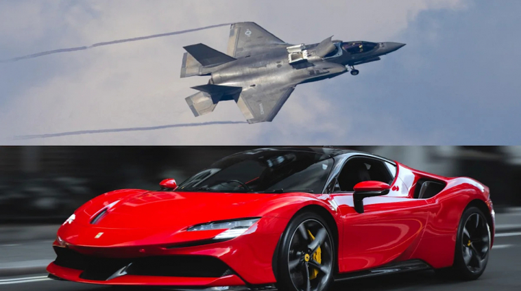 Ferrari az F-35B ellen: az olasz haditengerészet elképesztő versenyt rendez októberben kép