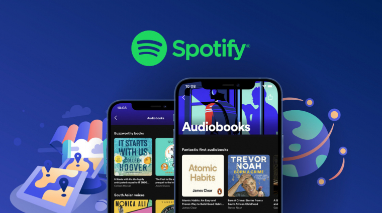 Még idén megjönnek a hangoskönyvek Magyarországra a Spotify-ban, amivel az egész piacot leuralhatja, ha jól csinálja kép