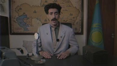 Az Ali G Who Iz I új előzetesében Borat mindenkit arra kér, hogy ne nézzék meg ezt a filmet, mert nem elég rasszista kép