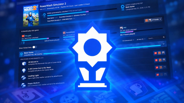 A Valve átdolgozta a Steam-achievementeket, és ennek sokan fognak örülni bevezetőkép