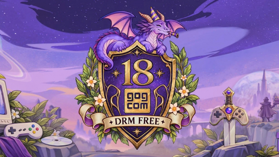 18 éves lett a GOG, mégis mi kapunk ajándékot kép