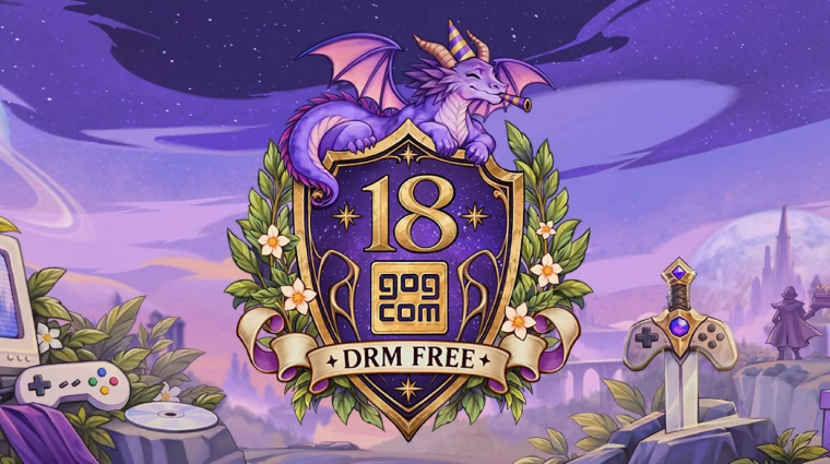 18 éves lett a GOG, mégis mi kapunk ajándékot bevezetőkép