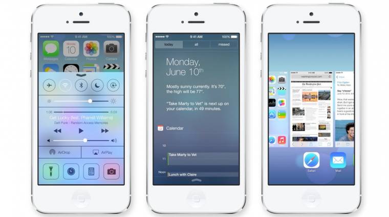 Szeptember 10-én jön az iOS 7 kép
