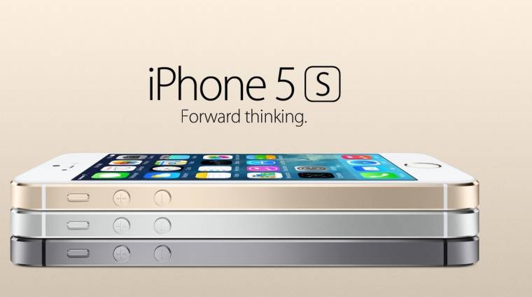 Bemutatták az új iPhone 5S-t kép