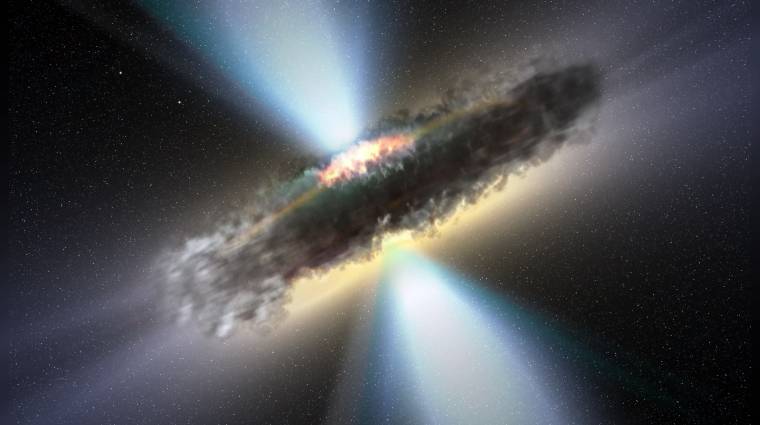 Négydimenziós fekete lyuk teremthette az univerzumunkat kép