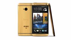A HTC arany telefonja 4400 dollárba kerül kép