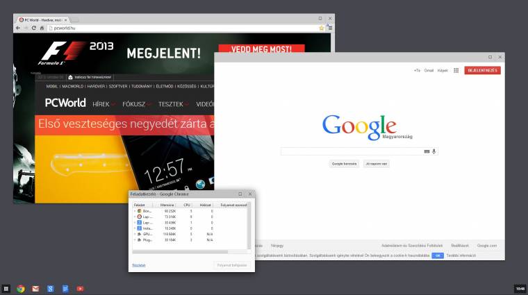 Google: Chrome OS-t a Windows 8-ból! kép