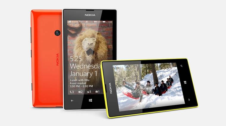 1 GB memóriát kapott a Nokia Lumia 525 kép