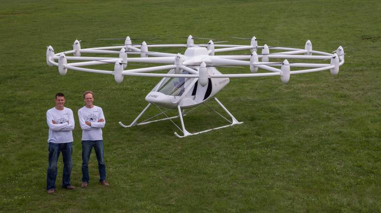 Sikeresen tesztelték a világ első elektromos helikopterét kép