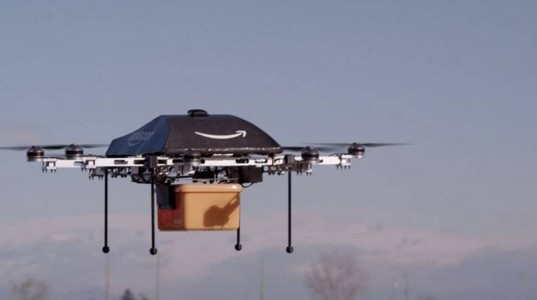 Drónokkal szállíttathatja a küldeményeket az Amazon kép