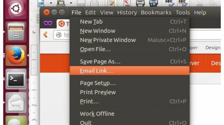 Új helyen az Ubuntu 14.04 alkalmazások menüi kép