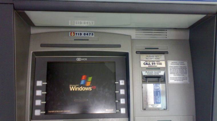 A bankok maradnak a Windows XP-nél kép
