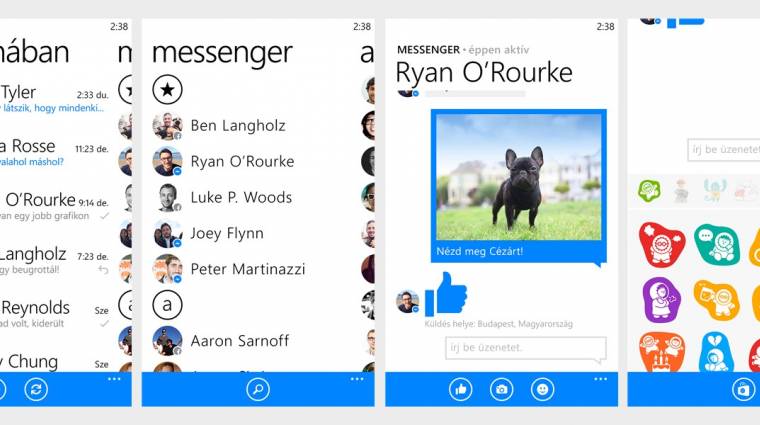 Facebook Messenger már Windows Phone-ra is kép