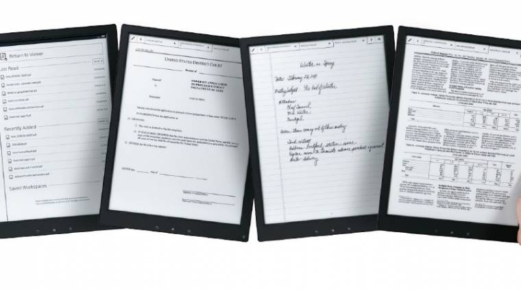 Sony e-ink jegyzetfüzet csupán 1100 dollárért kép