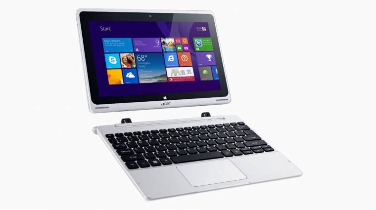 Szétkapható tablet-notebook kedvező áron az Acertől kép