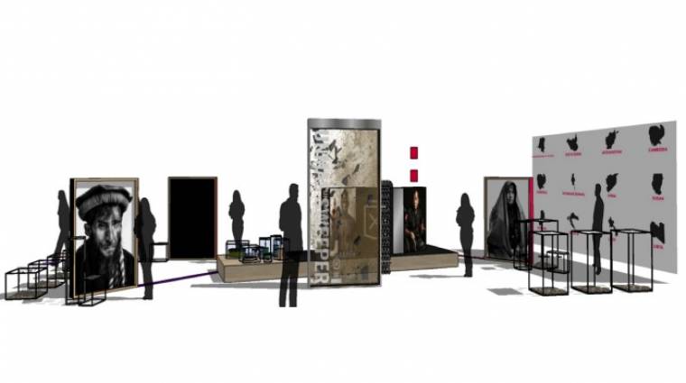 Virtuális aknamezőre léphetnek egy kiállítás látogatói kép