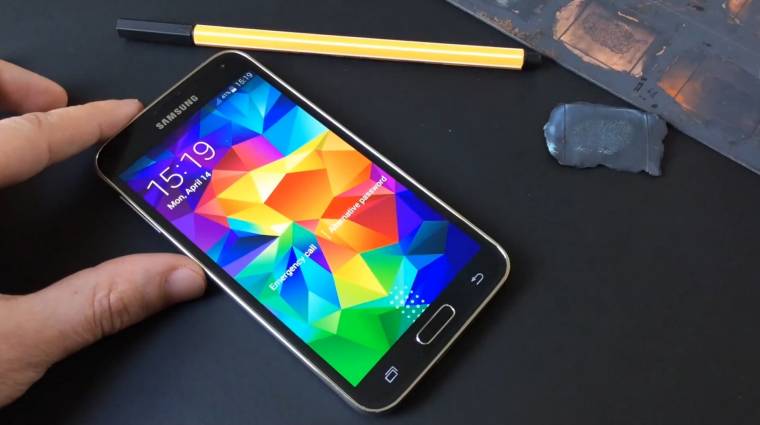 Nem biztonságos a Samsung Galaxy S5 ujjlenyomat-olvasója kép