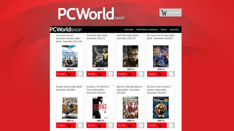 Elindult a PCWorld megújult webshopja kép