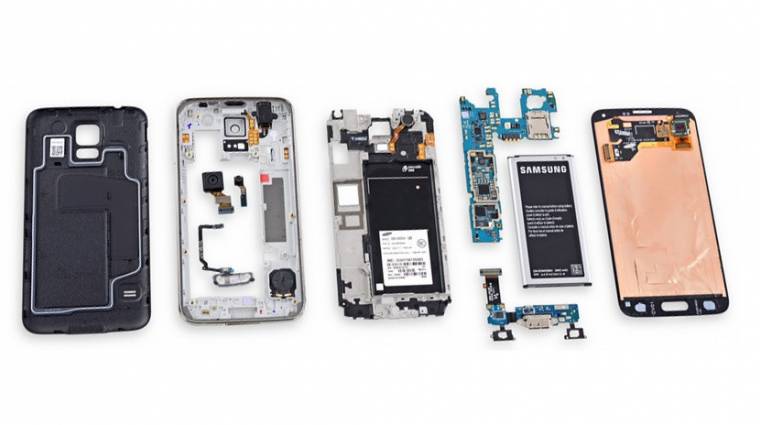 iFixit: javítható a Samsung Galaxy S5 kép
