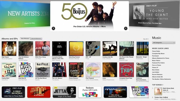 Teljesen átszabják az iTunes zeneáruházát kép