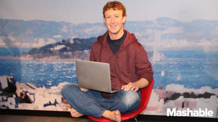 Mark Zuckerberg panoptikumi bábu lett kép