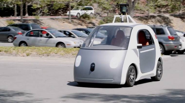 Saját önvezető autót készített a Google kép
